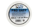 Pro Gaff White Self Adhesive Cloth Tape 48mm x 50m